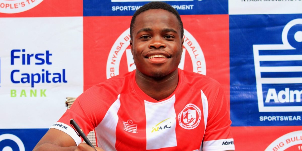 20-year-old Sean McBrams has joined FCB Nyasa Big Bullets after signing a one-year deal