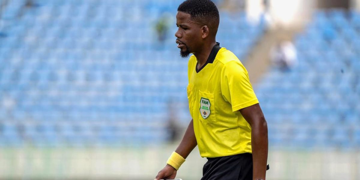 Alfred Chilinda will referee Creck Sporting vs FCB Nyasa Big Bullets at Aubrey Dimba Stadium