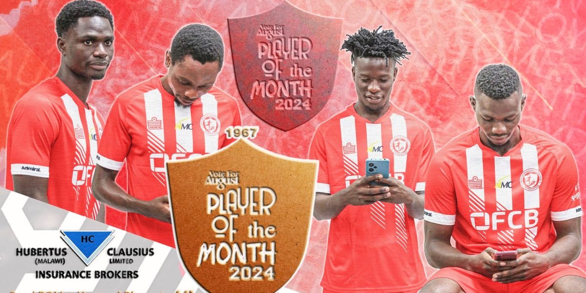 August Player of the Month Nominees