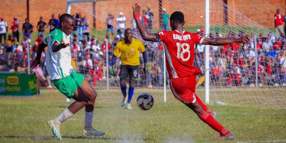 Babatunde Adepoju in action as FCB Nyasa Big Bullets fell 2-0 to Moyale Barracks