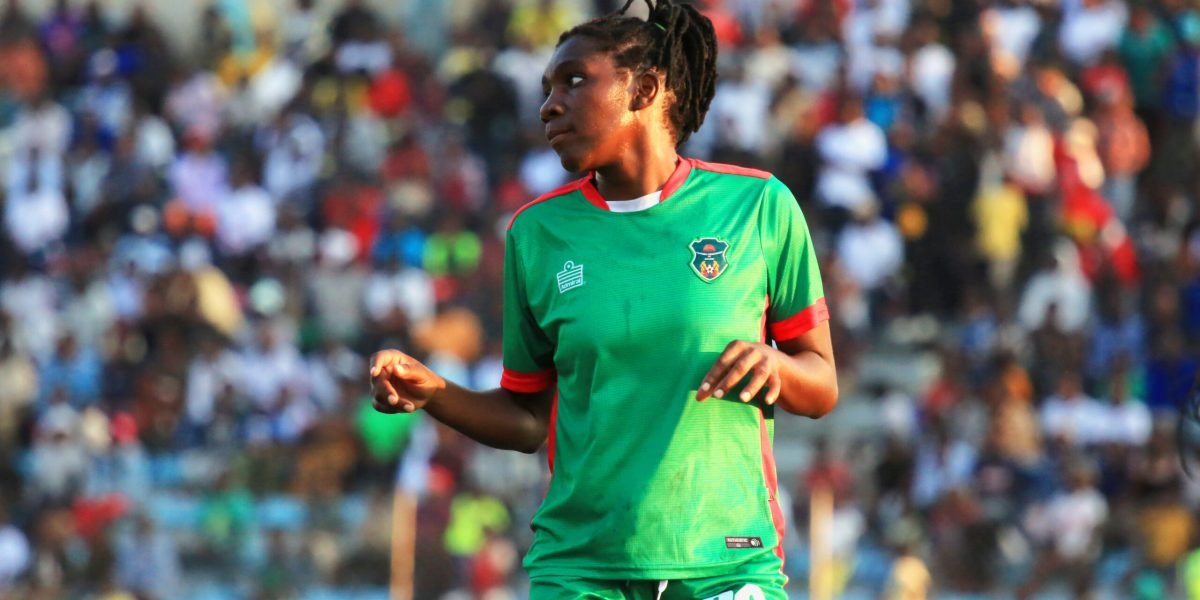 Bernadetta Mkandawire in action during a previous match for the Malawi Scorchers