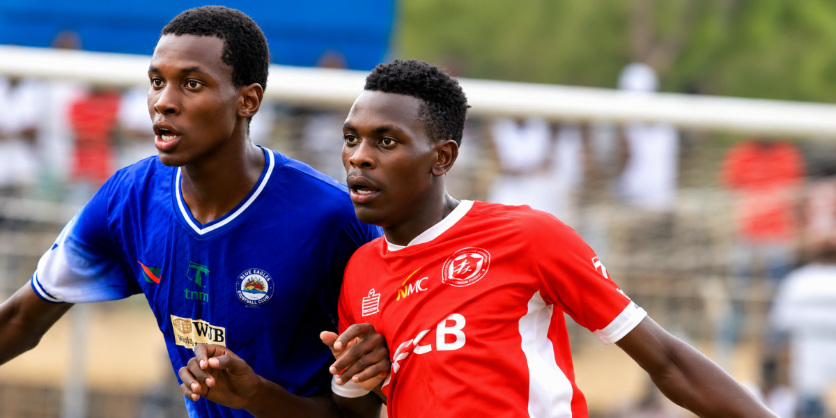 Blue Eagles and FCB Nyasa Big Bullets in action in the 2025 league campaign at Nankhaka Stadium in 2025