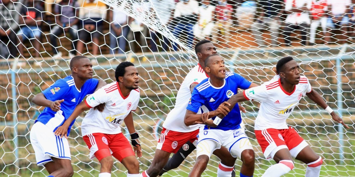 Blue Eagles vs Nyasa Big Bullets in the opening round of the 2022 TNM Super League Campaign at Nankhaka Stadium