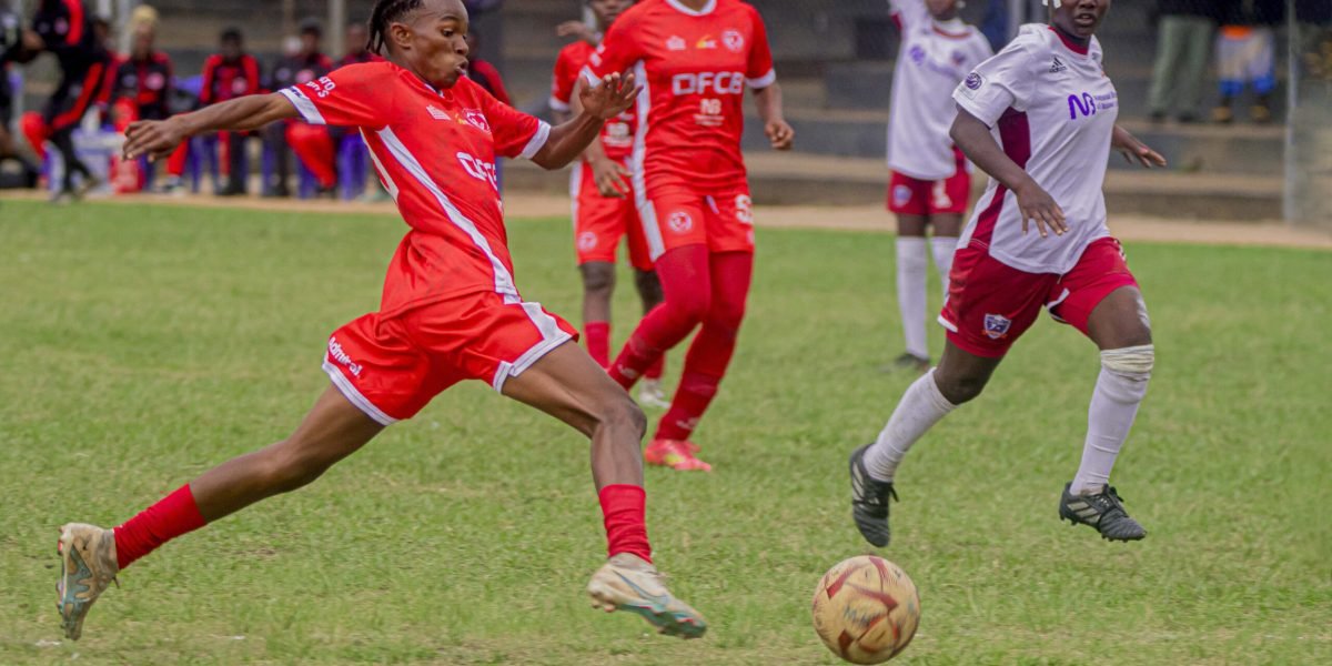 Bullets Women forward Vanessa Issa in action as she fires home the opener against MK Academy