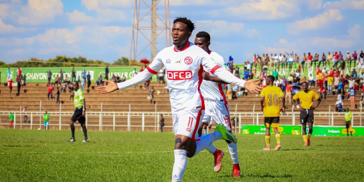 Chikumbutso Salima Celebrates After Scoring Against Kamuzu Barracks