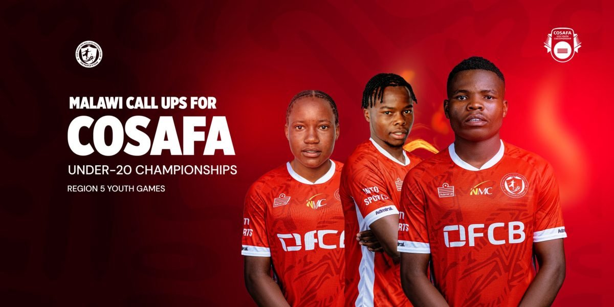 Cosafa Under 20 Region 5 Youth Games Call Ups