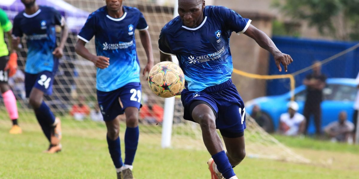 Creck Sporting Club's Stain Patrick in action against FCB Nyasa Big Bullets during the Sapitwa 4 tournament