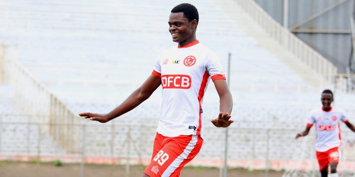 Duncan Kumbuyo Celebrates His Brace in the 3-2 Win Over Ntopwa