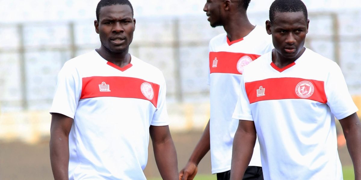 FCB Nyasa Big Bullets' Frank Willard, Blessings Mpokera and Lanjesi Nkhoma