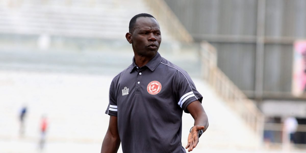 FCB Nyasa Big Bullets Reserves Head Coach Heston Munthali on the sidelines at Kamuzu Stadium