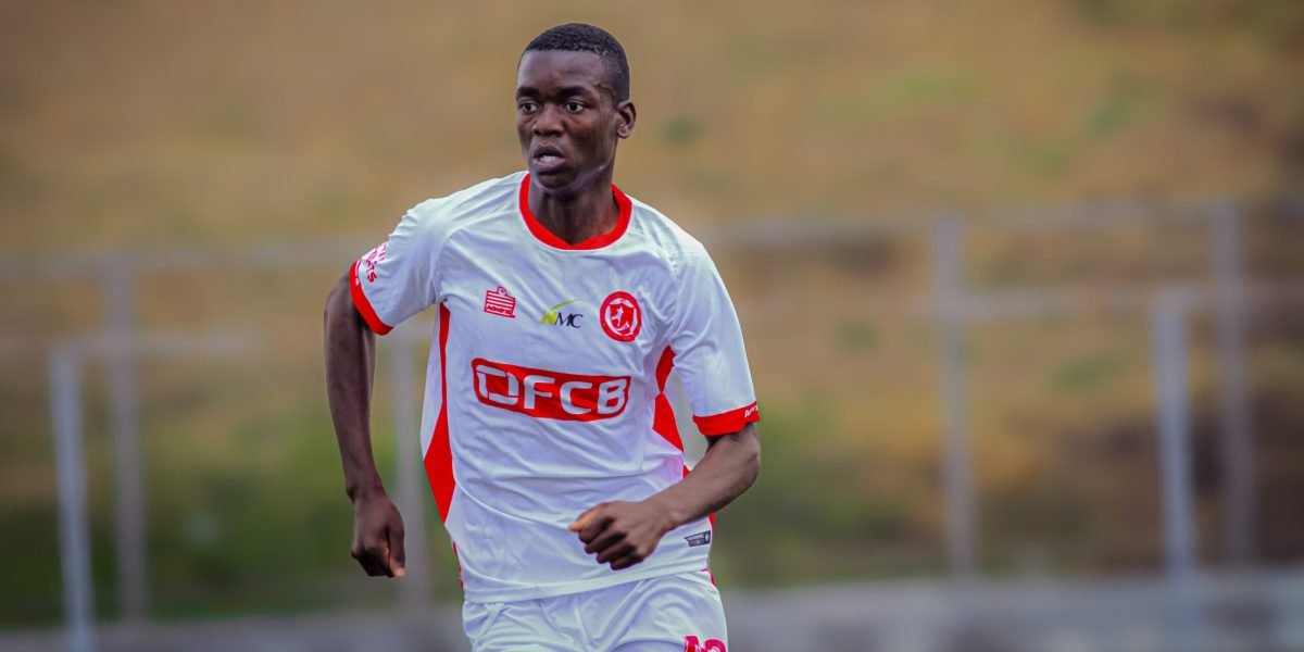 FCB Nyasa Big Bullets Reserves Movic Banda in action in a the previous match against Nyambadwe United