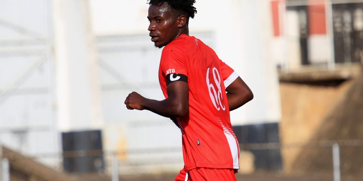 FCB Nyasa Big Bullets Reserves captain Andrew Lameck in action during a previous ThumbsUp Southern Region Football League match