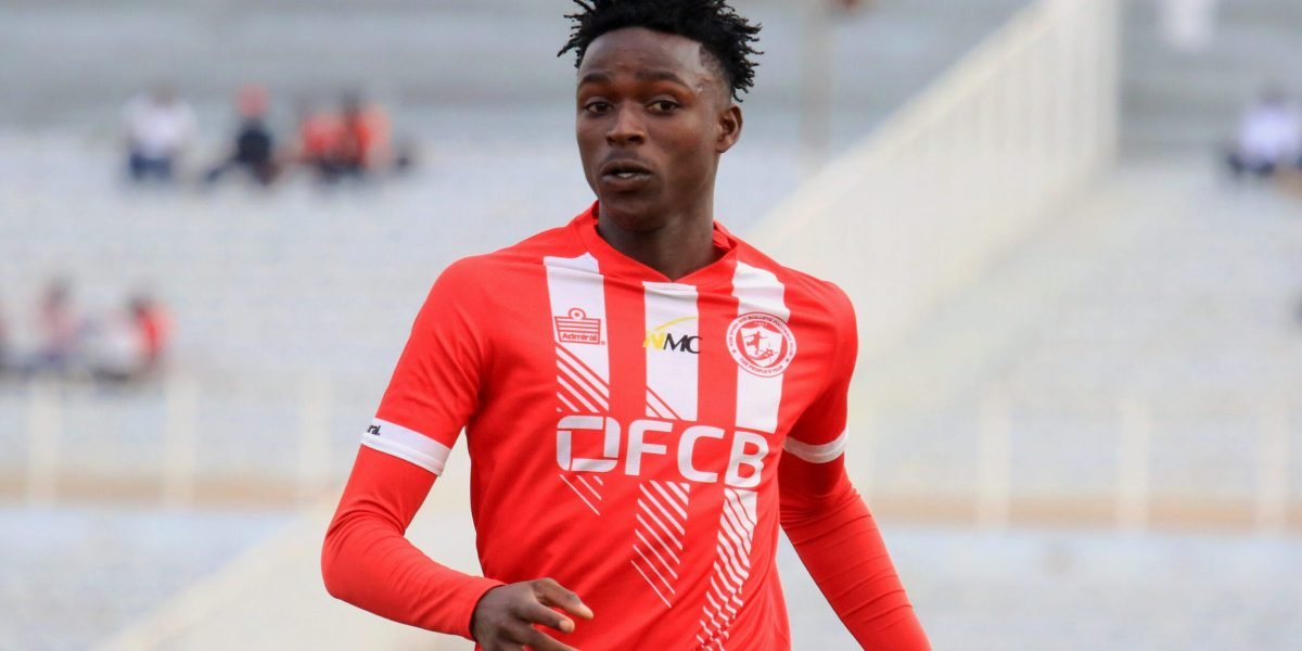 FCB Nyasa Big Bullets Reserves midfielder Hajie Steven in action at Kamuzu Stadium