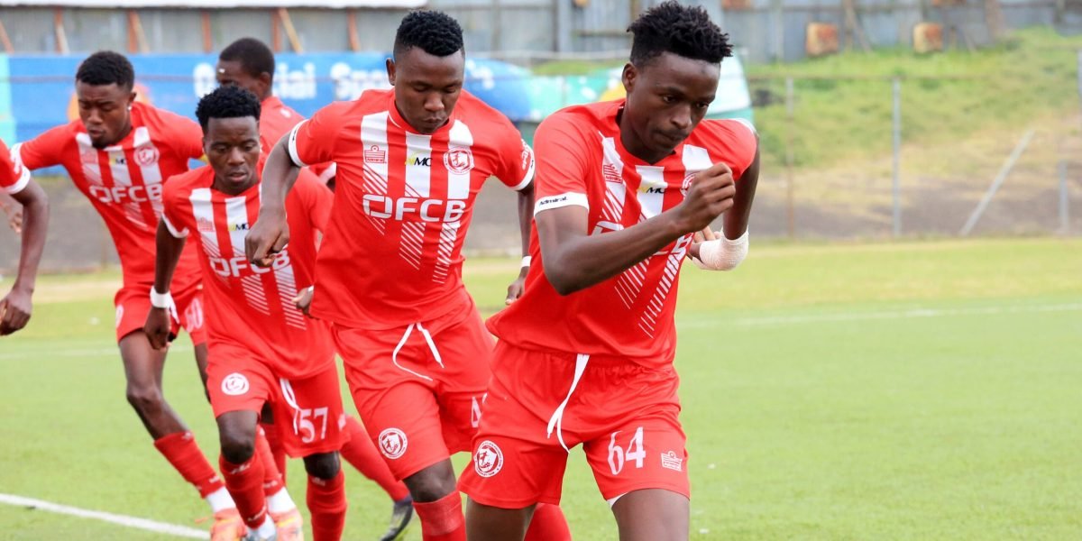 FCB Nyasa Big Bullets Reserves warming up at Kamuzu Stadium