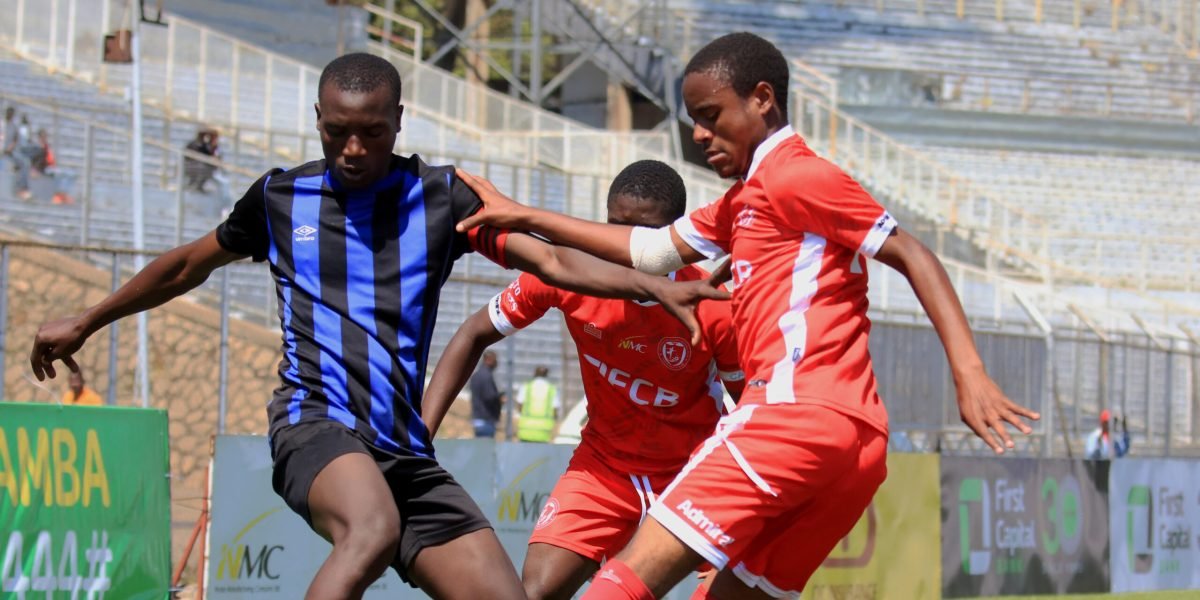 FCB Nyasa Big Bullets Under-19 in action against Griffin Young Stars at Kamuzu Stadium