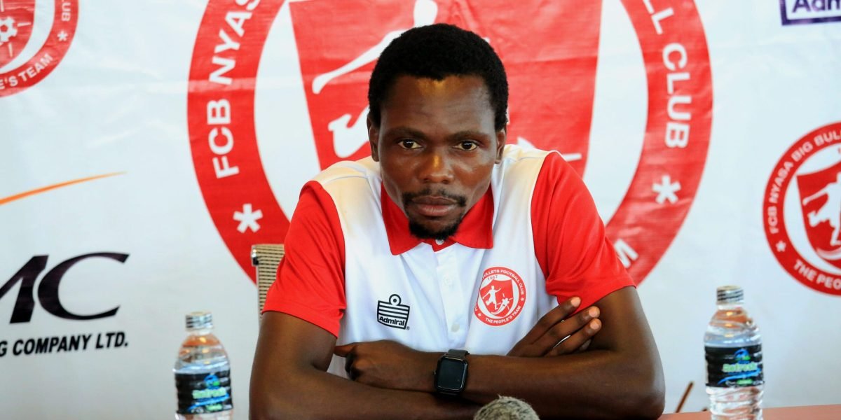 FCB Nyasa Big Bullets captain Gomezgani Chirwa talking to the media ahead of the TNM Super League tie against Bangwe All Stars