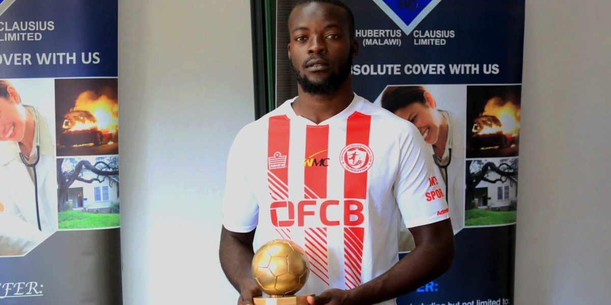 FCB Nyasa Big Bullets defender Collin Mujuru wins the Hubertus Clausius Player of the Month for April