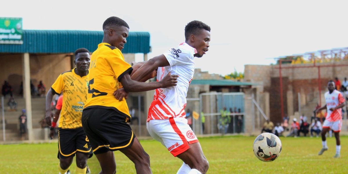 FCB Nyasa Big Bullets forward Hassan Kajoke in action against Kamuzu Barracks during the 2026 pre-season friendly in Mponela