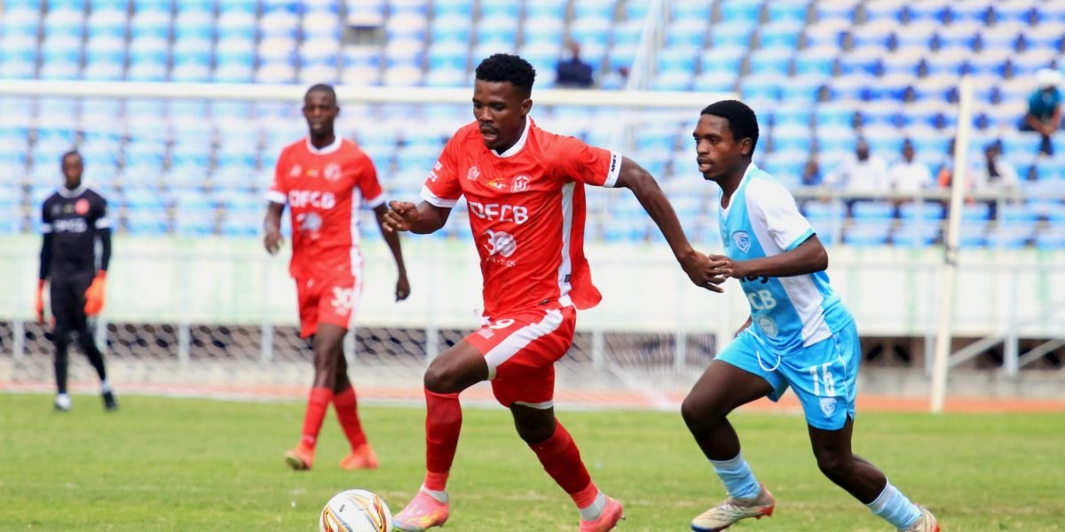 FCB Nyasa Big Bullets forward Hassan Kajoke in action against Silver Strikers in the FCB at 30 Match
