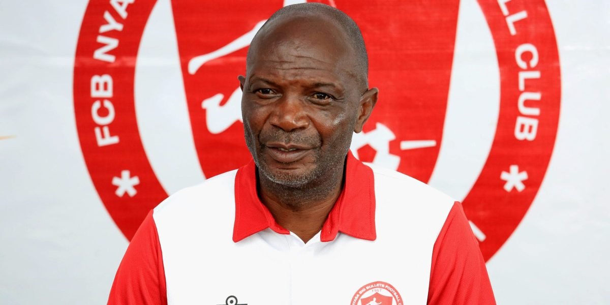 FCB Nyasa Big Bullets head coach Kalisto Pasuwa addressing journalists