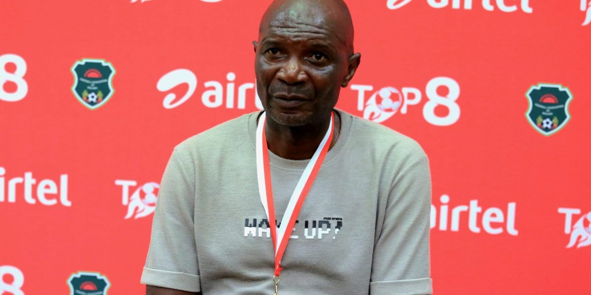 FCB Nyasa Big Bullets head coach Kalisto Pasuwa addressing the press after his team beat Silver Strikers to win the 2024 Airtel Top 8 Cup