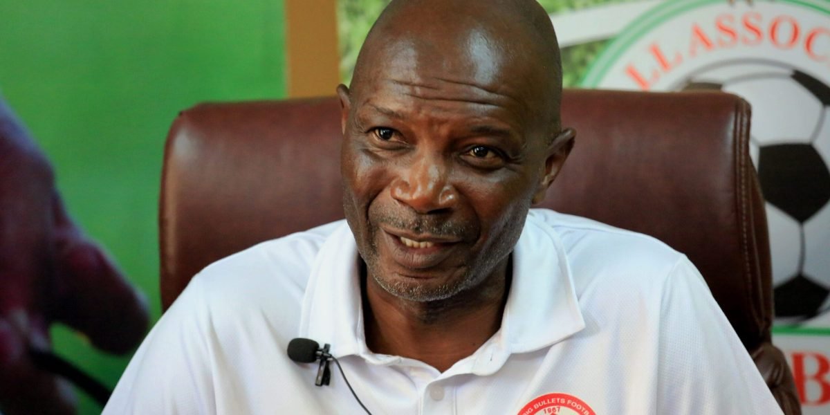FCB Nyasa Big Bullets head coach Kalisto Pasuwa addressing the press ahead of the Red Arrows return match in the CAF Champions League first preliminary round