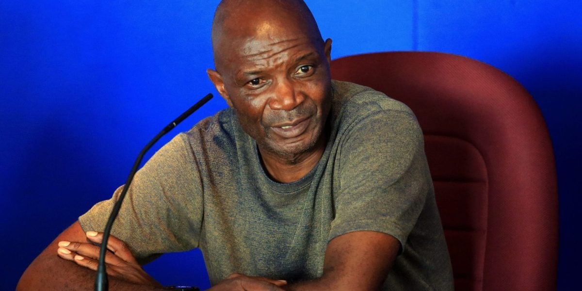 FCB Nyasa Big Bullets head coach Kalisto Pasuwa addressing the press following a 2-0 loss away to Red Arrows to exit the CAF Champions League