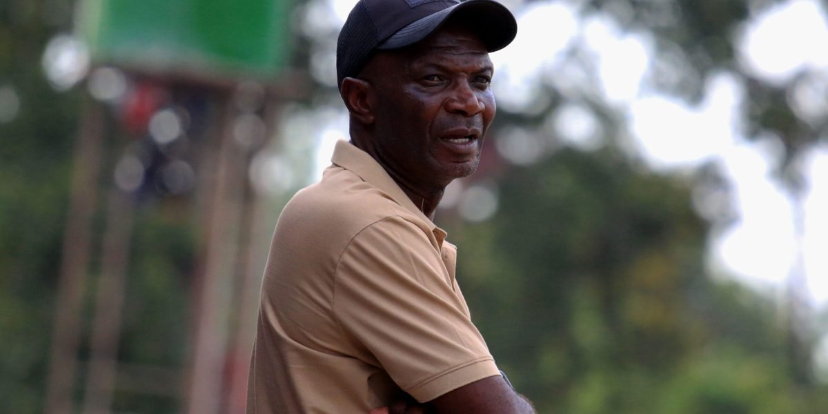 FCB Nyasa Big Bullets head coach Kalisto Pasuwa as his side drew 1-1 against Red Lions at Balaka Stadium