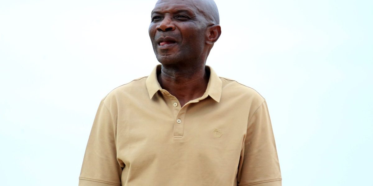 FCB Nyasa Big Bullets head coach Kalisto Pasuwa at Karonga Stadium where his side defeated Karonga United 1-0