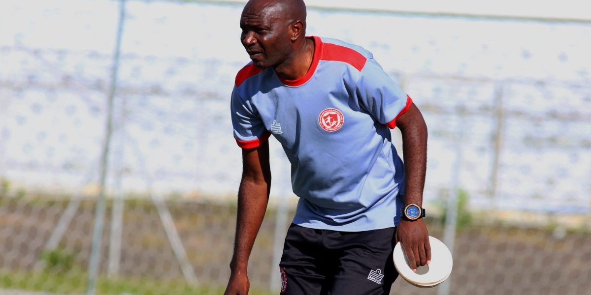 FCB Nyasa Big Bullets head coach Kalisto Pasuwa at work preparing for TNM Super League action