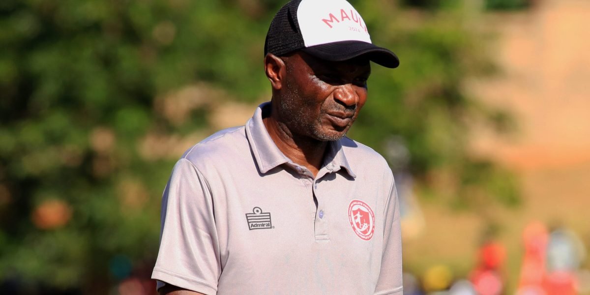 FCB Nyasa Big Bullets head coach Kalisto Pasuwa on the touchline as his team beat FOMO FC 2-0 at Mulanje Park