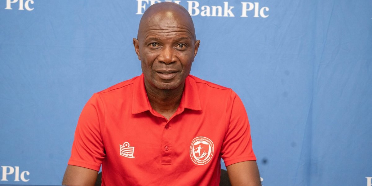 FCB Nyasa Big Bullets head coach Kalisto Pasuwa talking to the press ahead of the 2023 FDH Bank Cup final copy