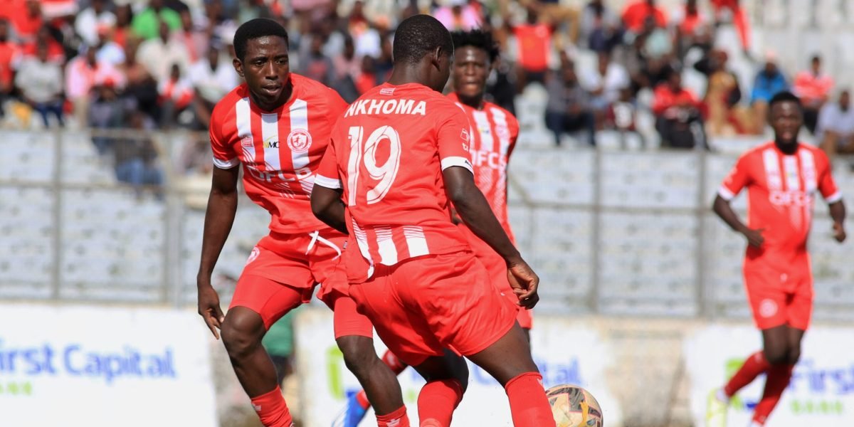 FCB Nyasa Big Bullets in action in the TNM Super League at Kamuzu Stadium