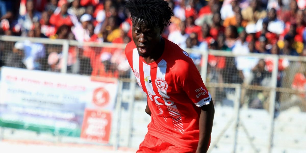 FCB Nyasa Big Bullets midfielder Lloyd Aaron named in Malawi squad to face Senegal. Photo by Kimpho Loka, Bullets Media