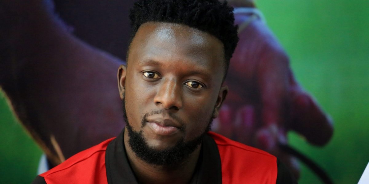 FCB Nyasa Big Bullets vice captain Clyde Senaji addressing the press ahead of the Red Arrows return match in the CAF Champions League first preliminary round