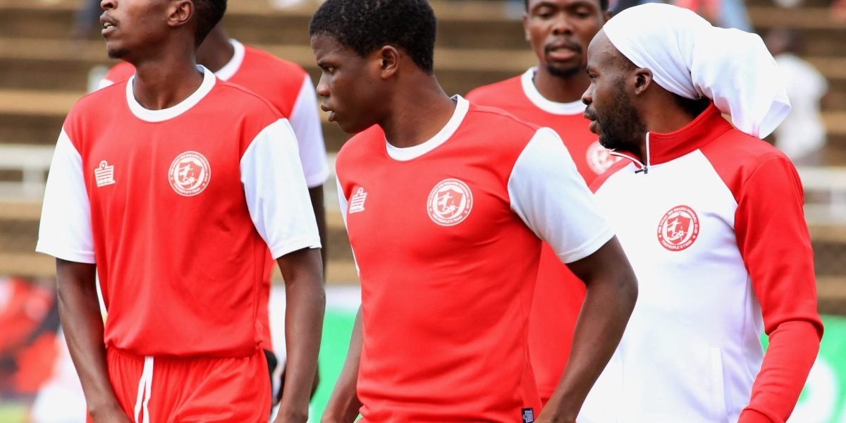 FCB Nyasa Big Bullets warming up for TNM Super League action against Creck Sporting Club