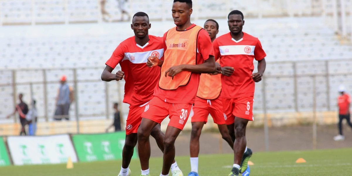 FCB Nyasa Big Bullets warming up for a previous TNM Super League tie at Kamuzu Stadium