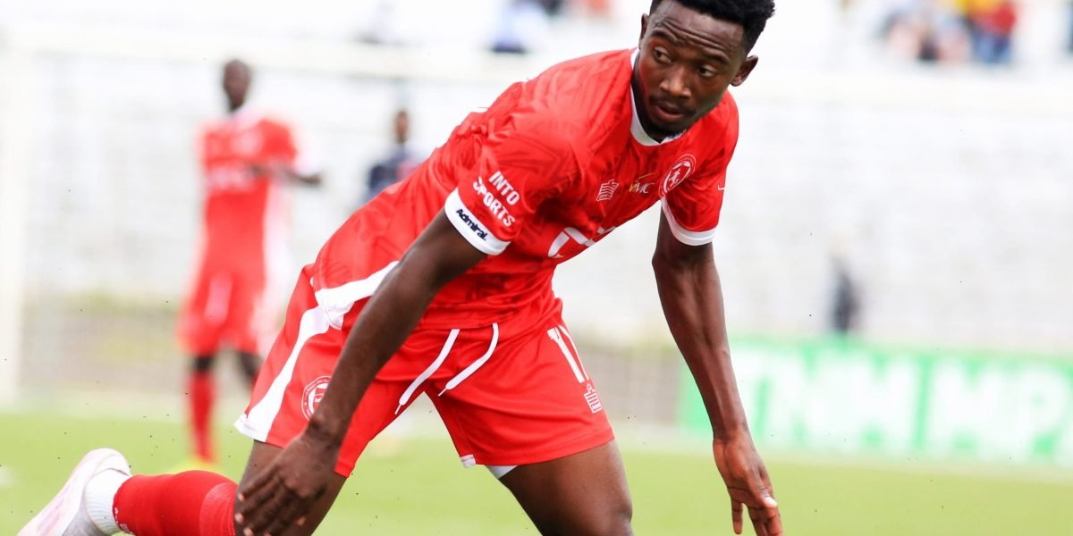 FCB Nyasa Big Bullets winger Chikumbutso Salima in action against Creck Sporting Club in the TNM Super League at Kamuzu Stadium copy