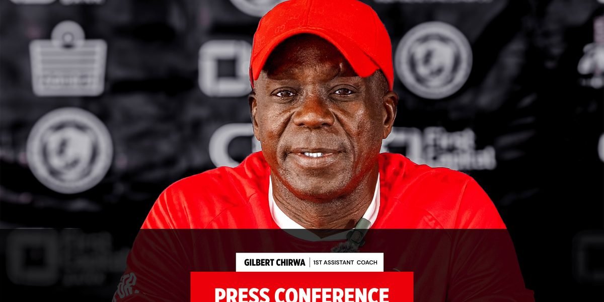 First Assistant Coach Gilbert Chirwa speaking to journalists ahead of FCB Nyasa Big Bullets' away fixture against Kamuzu Barracks