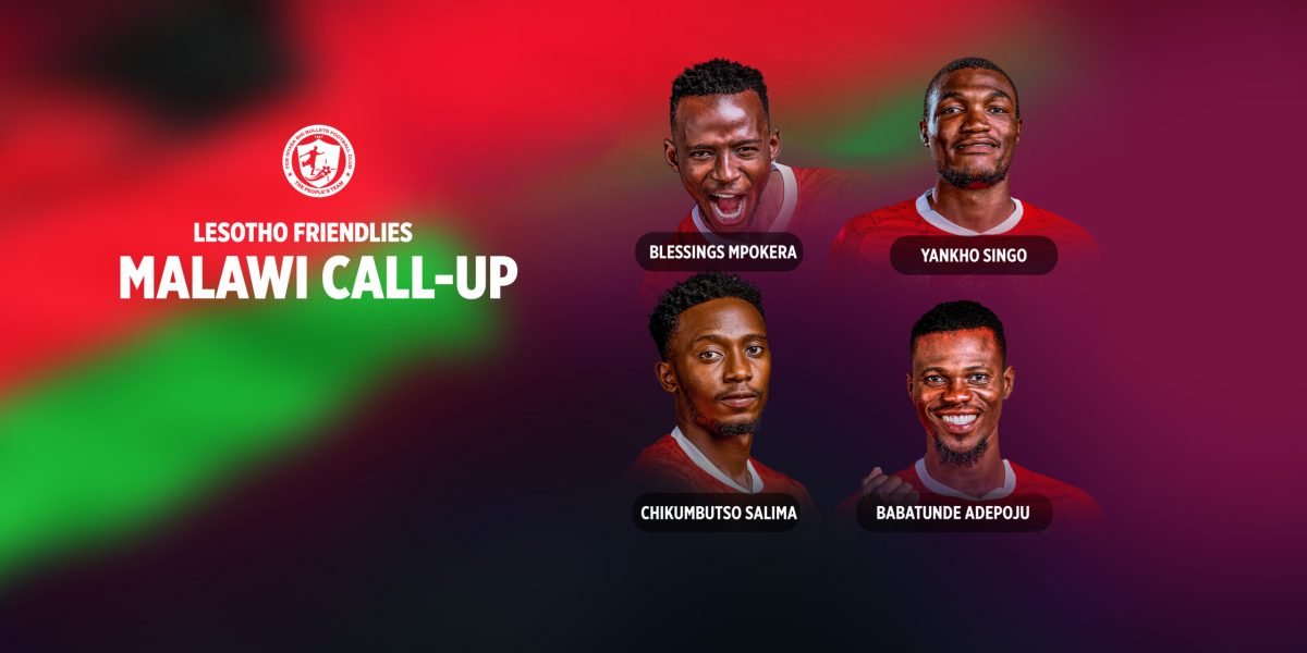 Four Bullets Stars Named in Malawi Squad to Face Lesotho