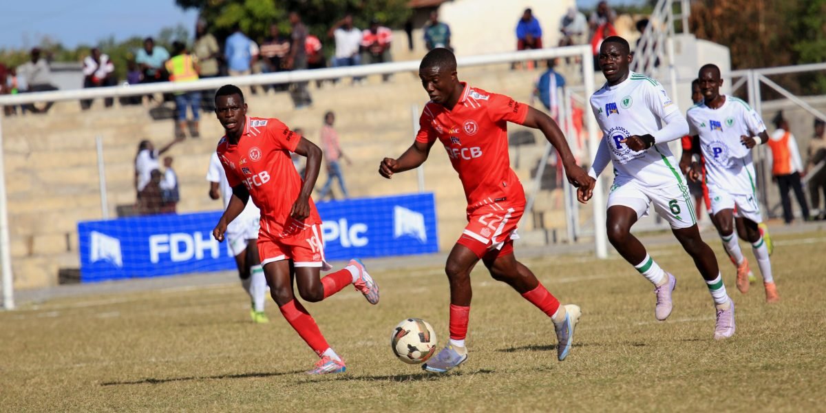 George Chaomba in action during Bullets' 1-1 draw with Moyale Barracks in Mwanza