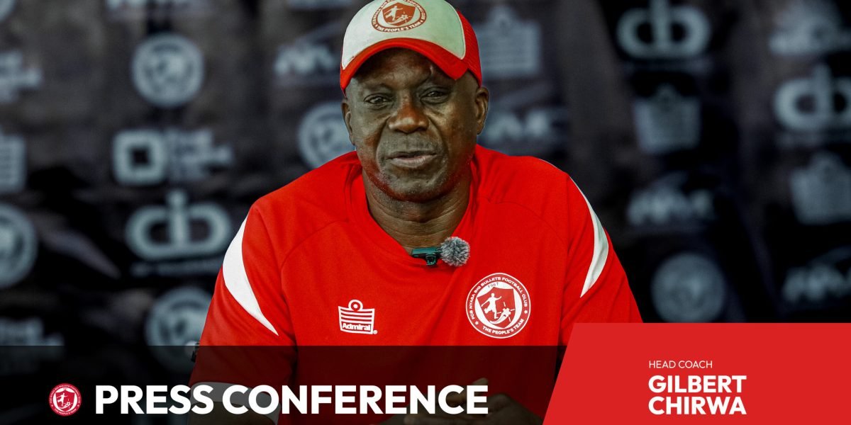 Gilbert Chirwa press conference ahead of Civil Service United trip