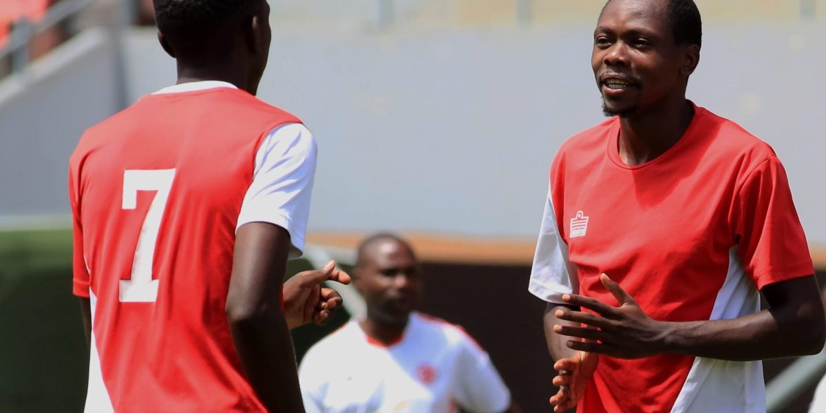 Gomezgani Chirwa and Precious Sambani in training before Airtel Top 8 final vs Wanderers