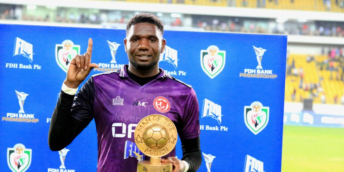 Innocent Nyasulu was named Player of the Match against Mighty Wanderers in the FDH Bank Premiership