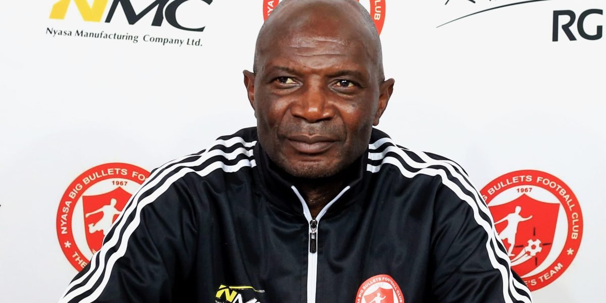 Kalisto Pasuwa, Nyasa Big Bullets head coach talking to the club media