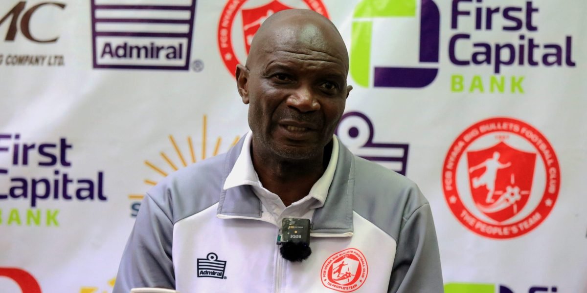 Kalisto Pasuwa speaking to the media after his FCB Nyasa Big Bullets defeated Zambian Red Arrows in the first leg of the 2024 CAF Champions League first preliminary round