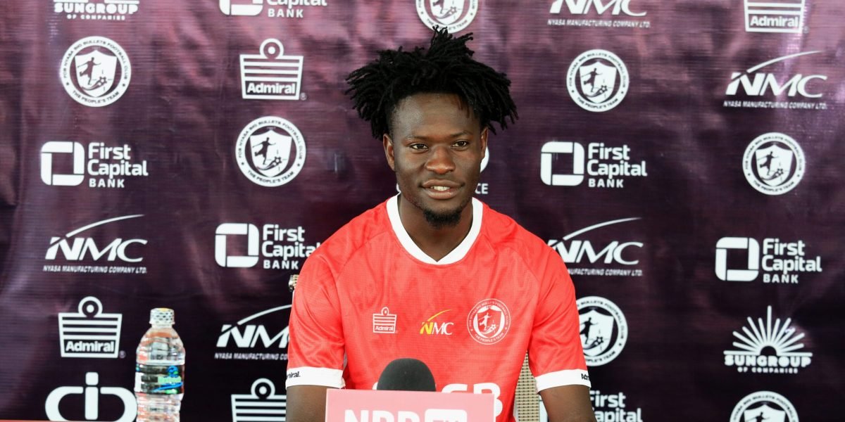Lloyd Aaron, FCB Nyasa Big Bullets captain Lloyd Aaron speaking to the media during the Blantyre derby pre-match press conference