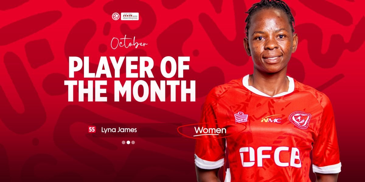 Lyna James has been named FCB Nyasa Big Bullets Women’s HTD Player of the Month for October 2025.