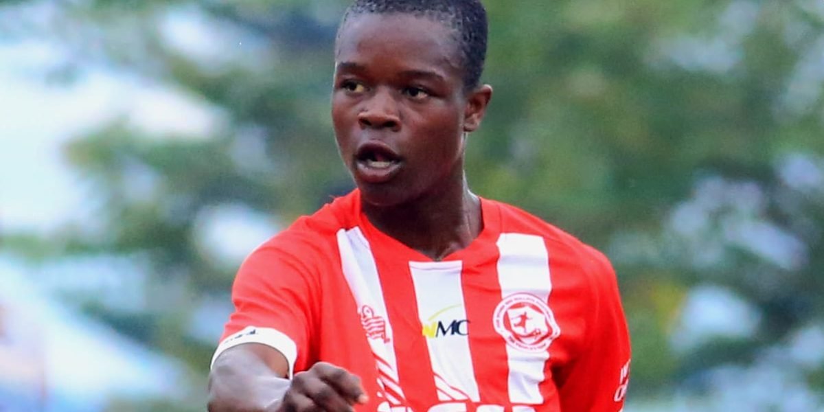 Maxwell Sakanamba among the young Bullets players in Malawi U20 camp