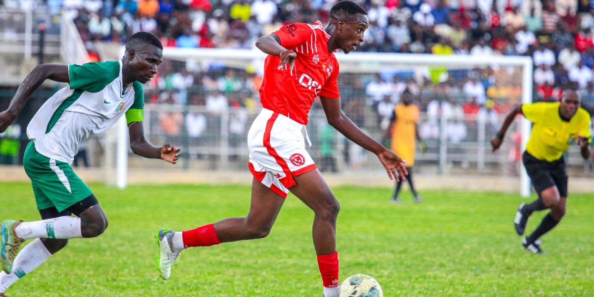 Midfielder Chawanangwa Gumbo in action as FCB Nyasa Big Bullets drew 0-0 against Red Lions in a pre-season friendly